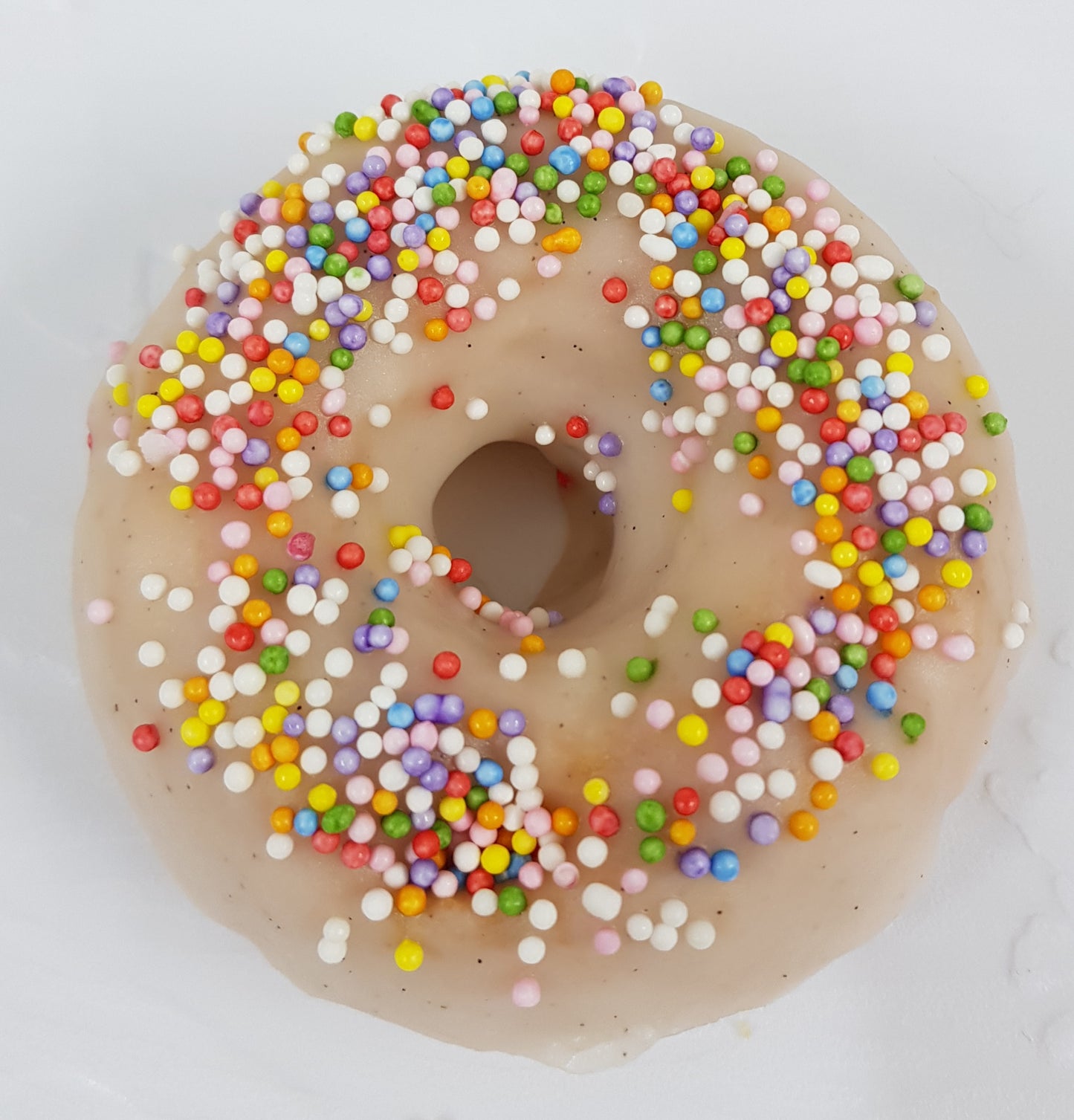 Vanilla Doughnut with Sprinkles